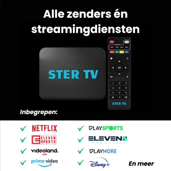 STER TV Box + Jaar Abonnement - Image 4